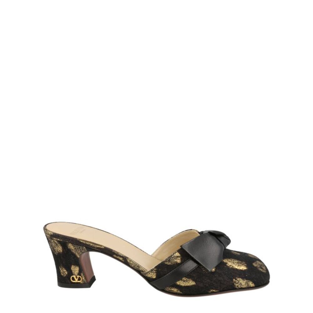 Valentino Knotty 60 Painted Mules Multi Womens
